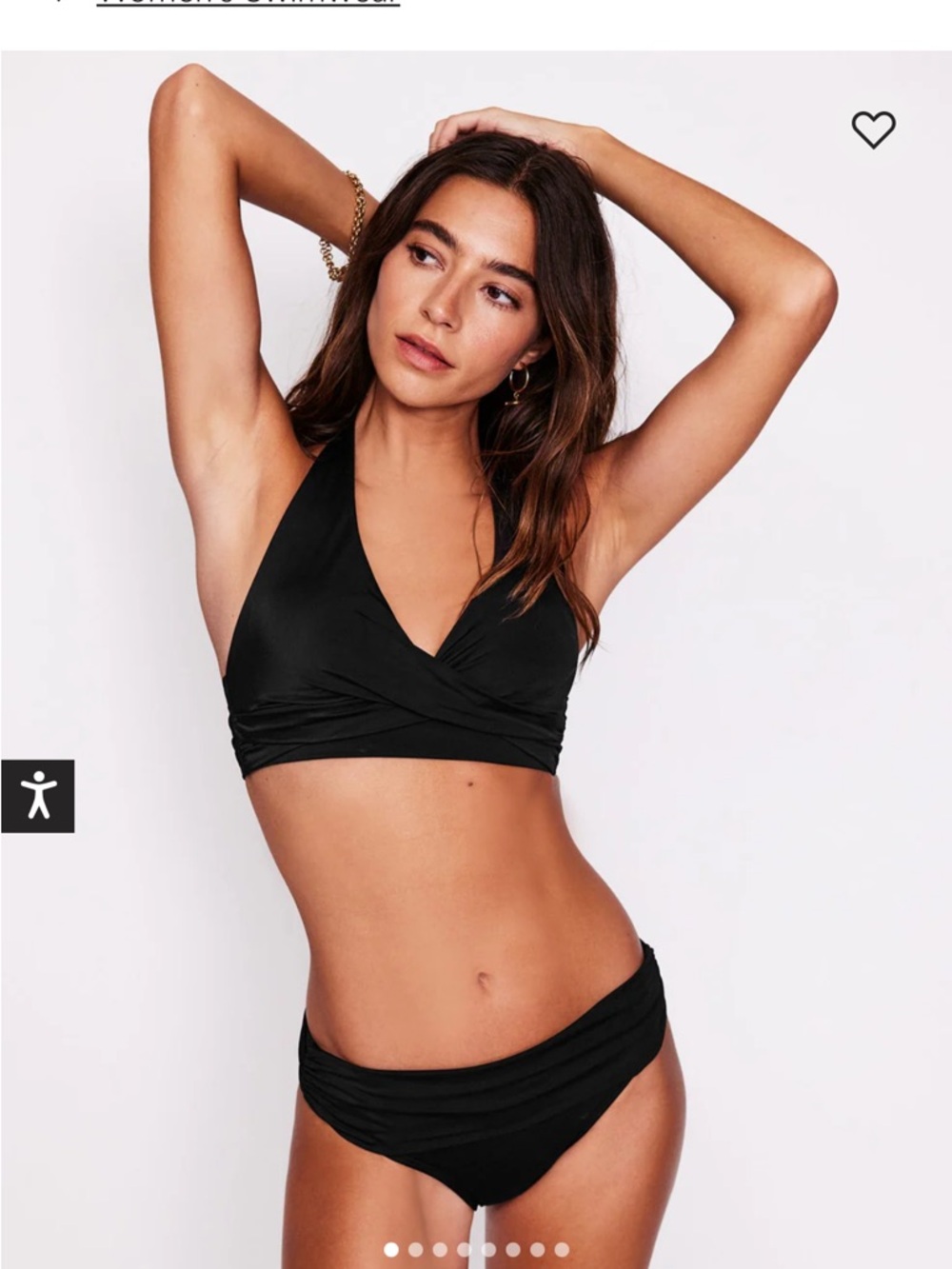 Boden Levanzo Halter Bikini Top size US 6 - Picture 3 of 8